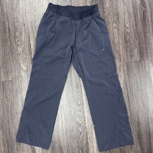 Elevate by TRG Wide Leg Scrub Pants Relaxed Fit Comfort Stretch Gray MDP‎